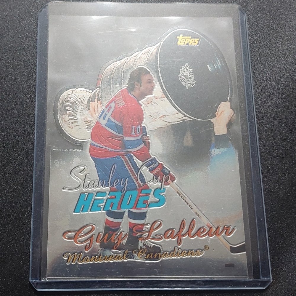 Guy LaFleur Topps Stanley Cup Heroes Montreal Canadiens Card #SC3